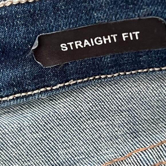 Judy Blue Straight Fit Jeans Women’s Size 11/30 Dark Wash Short Inseam 27Stretch - Picture 6 of 9